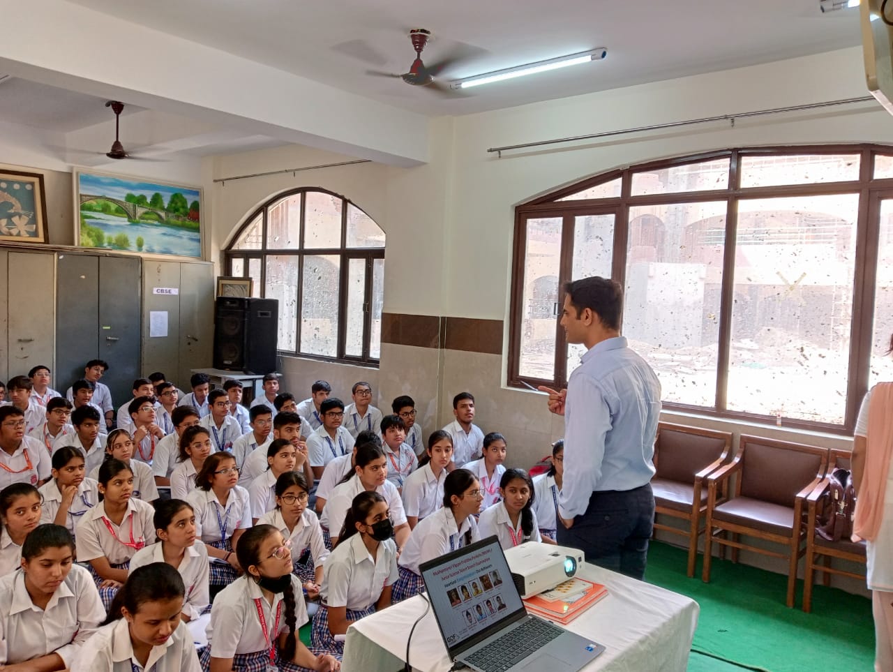 NTSE AND MVPP seminar conducted at Vishwa Bharti Public School Dwarka