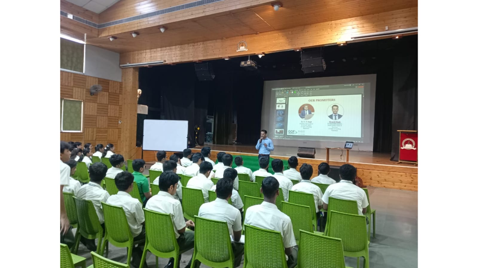 CUET and CLAT seminar for the students of class 11th and 12th at Mount Carmel School Dwarka
