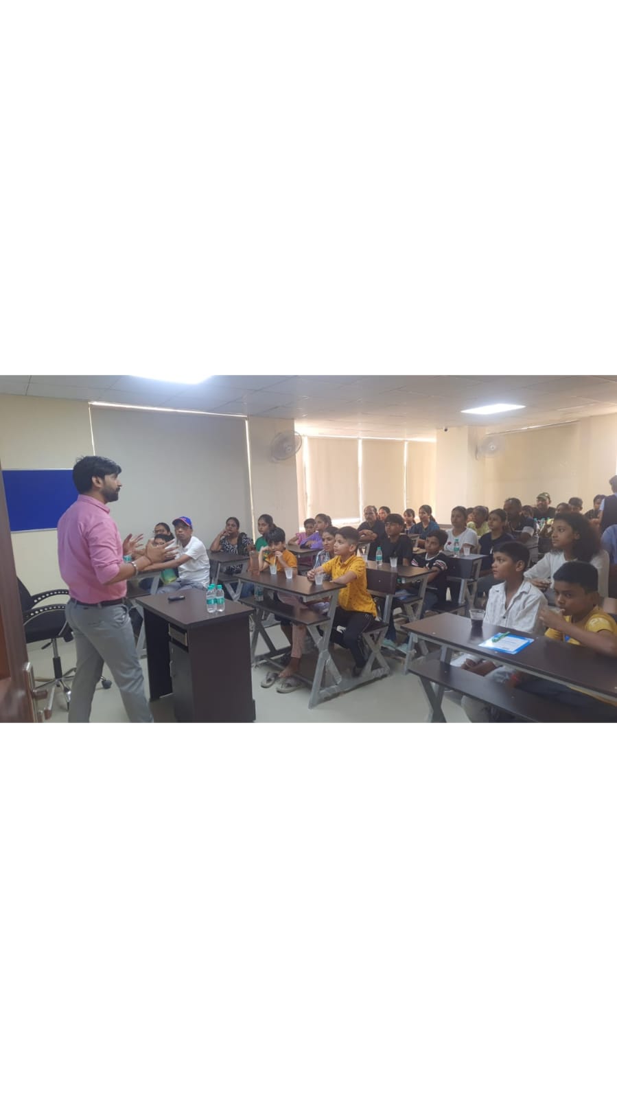 Awareness session on government scholarship exams organized by GOF ACADEMY
